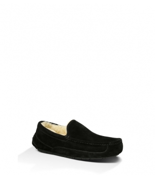 Mens Ascot - Suede Black 5775